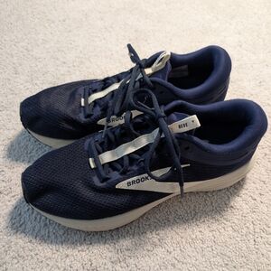 Brooks Revel 7 Mens Size 10 Blue White Athletic Running Shoes Athletic